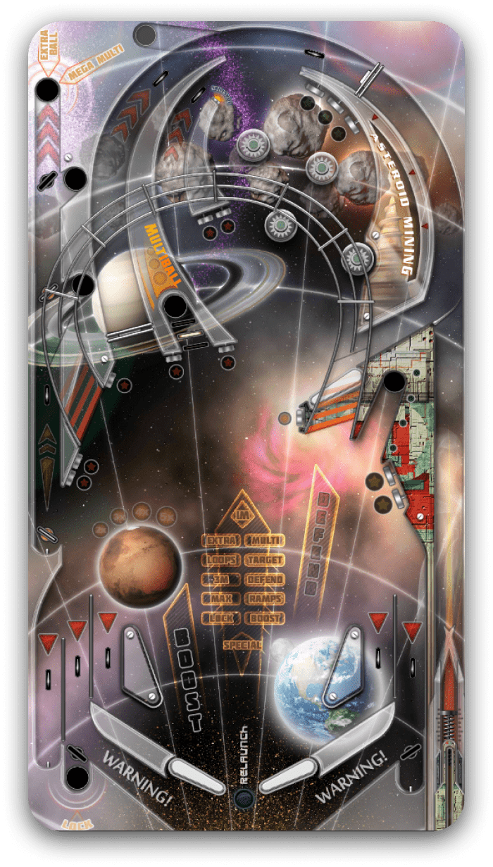 Space frontier Pinball Deluxe Reloaded